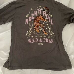 Rock 'n' Roll Graphic Tee - Black